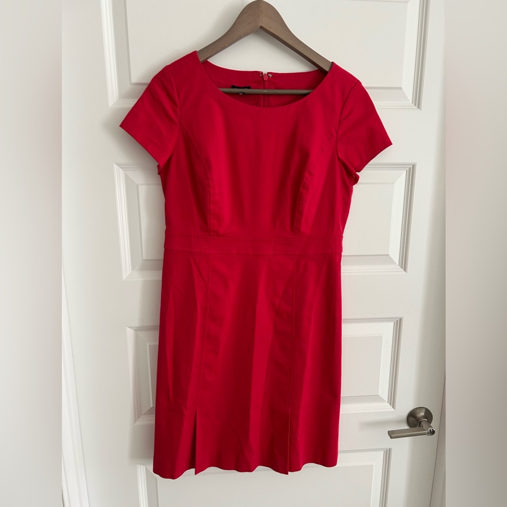 Talbots Red Dress Size 8P Petite